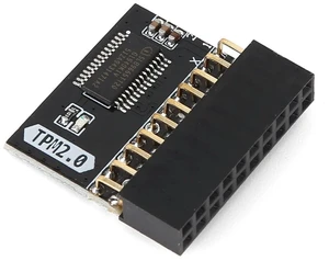 TPM 2.0 Encryption Security Module Replacement Part Motherboard Card 20-1 Pin Module Motherboard for Platform TPM 2.0 Encryption Security Module Replacement Part Motherboard Card 20-1 Pin Module Motherboard for Platform