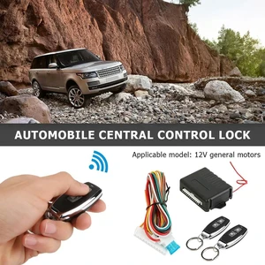Keychain Central Kit System Button with Remote Control Vehicle Central Locking Kit 433.92MHz Door Lock Keyless Entry System Keychain Central Kit System Button with Remote Control Vehicle Central Locking Kit 433.92MHz Door Lock Keyless Entry System
