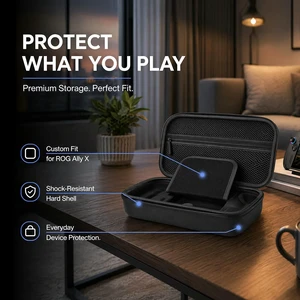 Hard Shell Protective Pouch For ROG Xbox Ally-X Console Inner Compartment Accessories Protective Carry Bags Gaming Accessories Hard Shell Protective Pouch For ROG Xbox Ally-X Console Inner Compartment Accessories Protective Carry Bags Gaming Accessories