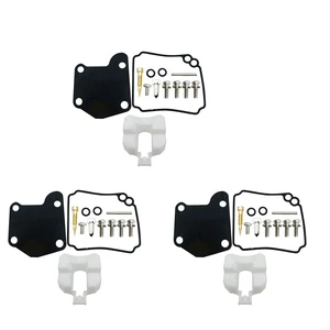 3X 63V-W0093-00 Boat Motor Carburetor Repair Kit For 2-Stroke 9.915Outboard Engine 3X 63V-W0093-00 Boat Motor Carburetor Repair Kit For 2-Stroke 9.915Outboard Engine