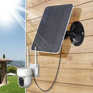 10W 5V Solar Panel IP Security Camera Charger USB-C Port Monocrystalline Solar Panel Waterproof Lights 10W 5V Solar Panel IP Security Camera Charger USB-C Port Monocrystalline Solar Panel Waterproof Lights