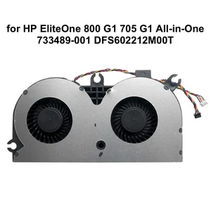 AIO CPU Cooling Fan for EliteOne 800 G1 705 G1 All-in-One 733489-001 DFS602212M00T Computer PC Cooler MF80201V1-C010-S9A AIO CPU Cooling Fan for EliteOne 800 G1 705 G1 All-in-One 733489-001 DFS602212M00T Computer PC Cooler MF80201V1-C010-S9A