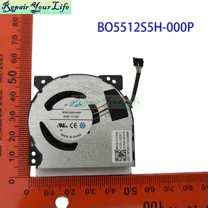 CPU Cooling Fan For Legion Go 8APU1 Type 83E1 Handheld Console Cooler Radiator Fans 5F10S14134 5F10S14135 BO5512S5H-000P CPU Cooling Fan For Legion Go 8APU1 Type 83E1 Handheld Console Cooler Radiator Fans 5F10S14134 5F10S14135 BO5512S5H-000P