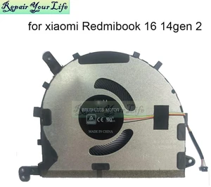 Notebook PC CPU Cooling Fan For RedmiBook 16 Ryzen 14 2nd 14II MX350 FMJS DFS5K1211549IN Cooler Radiator Fans 4pin DC 5V Notebook PC CPU Cooling Fan For RedmiBook 16 Ryzen 14 2nd 14II MX350 FMJS DFS5K1211549IN Cooler Radiator Fans 4pin DC 5V