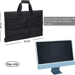 Travel Carrying Case for 24Inch IMac Desktop Computer,Protective Bag for IMac Monitor Dust Cover with Handle Travel Carrying Case for 24Inch IMac Desktop Computer,Protective Bag for IMac Monitor Dust Cover with Handle