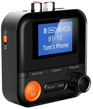Audio Receiver Bluetooth-Compatible 5.2 Music Transmitter AUX 2RCA TF for TV/Computer/Projector/Headset/Car Audio Receiver Bluetooth-Compatible 5.2 Music Transmitter AUX 2RCA TF for TV/Computer/Projector/Headset/Car