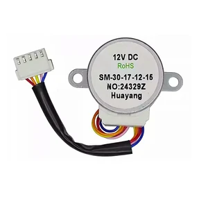1 PCS 12V Step Motor SM-30-17-12-15 with 11cm Cable For Midea 2Wall-Mounted Air Conditioner Swing Blade Synchronous Motor 1 PCS 12V Step Motor SM-30-17-12-15 with 11cm Cable For Midea 2Wall-Mounted Air Conditioner Swing Blade Synchronous Motor