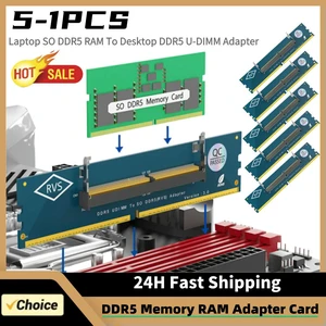 DDR5 SO-DIMM Gaming Laptop RAM Memory Module Memory Card Converter DDR5 Memory RAM Adapter Card for Desktop Laptop DDR5 SO-DIMM Gaming Laptop RAM Memory Module Memory Card Converter DDR5 Memory RAM Adapter Card for Desktop Laptop