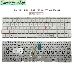Latin Spain Laptop Keyboard For Pavilion 15-AC 15-AF 15-AJ 15-AY 15-AC000 250 255 256 G4 TPN-C125 C122 SN7145W SG-81310-29A Latin Spain Laptop Keyboard For Pavilion 15-AC 15-AF 15-AJ 15-AY 15-AC000 250 255 256 G4 TPN-C125 C122 SN7145W SG-81310-29A