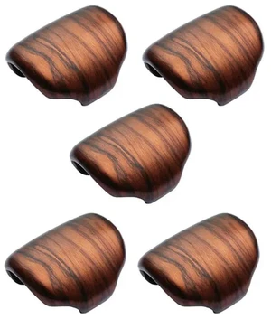 5X ABS Peach Wood Grain Gear Lever Shift Knob Cover Trim For Honda CR-V CRV 2017-2020 5X ABS Peach Wood Grain Gear Lever Shift Knob Cover Trim For Honda CR-V CRV 2017-2020
