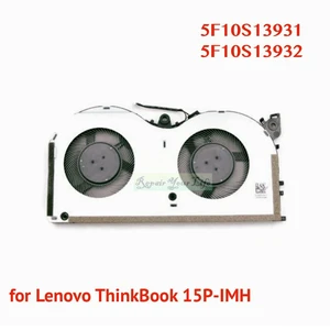 5F10S13931 CPU Cooling Fans For ThinkBook 15P-IMH Notebook Cooler Radiator Fan Internal Parts 5F10S13932 BAPA1508HP001 5F10S13931 CPU Cooling Fans For ThinkBook 15P-IMH Notebook Cooler Radiator Fan Internal Parts 5F10S13932 BAPA1508HP001