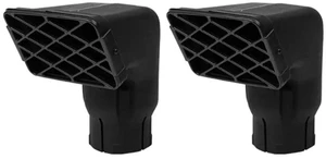 2X 3 Inch Elbow Wading Head Air Intake Air Ram Snorkel Top Snorkel Head Fit For Toyota Landcruiser Vdj70 Series 2X 3 Inch Elbow Wading Head Air Intake Air Ram Snorkel Top Snorkel Head Fit For Toyota Landcruiser Vdj70 Series