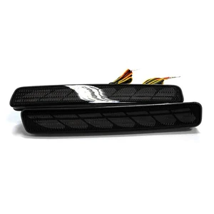 For Toyota NOAH VOXY 80 Pruis 40 Series 1 Pair Dynamic LED Rear Bumper Light Lamp Black For Toyota NOAH VOXY 80 Pruis 40 Series 1 Pair Dynamic LED Rear Bumper Light Lamp Black