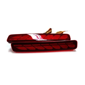 Rear Bumper Lamp 1 Pair LED Lights For Toyota NOAH VOXY 80 Pruis 40 Series Dynamic Red Rear Bumper Lamp 1 Pair LED Lights For Toyota NOAH VOXY 80 Pruis 40 Series Dynamic Red
