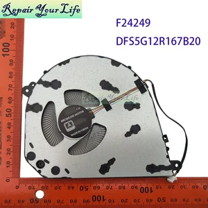 Laptop CPU Cooling Fan For OmniBook X Flip 16-AS 16-AR 2-in-1 TPN-166 TPN-167 P29018-001 F24249 DFS5G12R167B20 Cooler Fans Laptop CPU Cooling Fan For OmniBook X Flip 16-AS 16-AR 2-in-1 TPN-166 TPN-167 P29018-001 F24249 DFS5G12R167B20 Cooler Fans