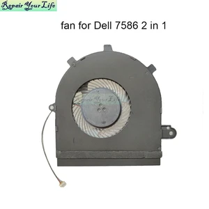 CPU Cooler Fan for Inspiron 7586 7786 2 in 1 Notebook PC Radiator Cooling Fans 0GCN3G 060MGH NS85C05 GCN3G 60MGH DC5V 4pin CPU Cooler Fan for Inspiron 7586 7786 2 in 1 Notebook PC Radiator Cooling Fans 0GCN3G 060MGH NS85C05 GCN3G 60MGH DC5V 4pin