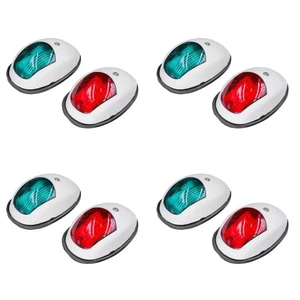 8X Navigation Light LED Boat Side Light Signal Light Signal Warning Light Yacht Light White 8X Navigation Light LED Boat Side Light Signal Light Signal Warning Light Yacht Light White