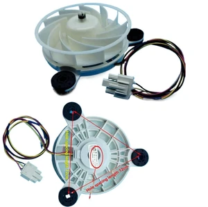 1 PCS Refrigerator Fan Motor ZWF-30-3 12V 2.5W Q/MLKT-290/CC 1870RPM for Meiling Refrigerator Fan Motor BCD-205WECX Accessories