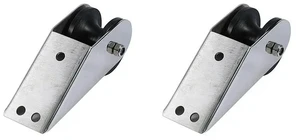 2X Marine Stainless Steel Boat Bow Anchor Roller Bracket Rollers For Yacht(Black) 2X Marine Stainless Steel Boat Bow Anchor Roller Bracket Rollers For Yacht(Black)