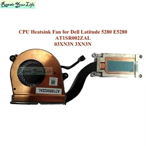 CPU Fan Heatsink for Latitude 5280 E5280 AT1SR002ZAL 3XN3N 0KM50T KM50T EG50040S1 03XN3N, Notebook PC Cooler Fans Radiator CPU Fan Heatsink for Latitude 5280 E5280 AT1SR002ZAL 3XN3N 0KM50T KM50T EG50040S1 03XN3N, Notebook PC Cooler Fans Radiator
