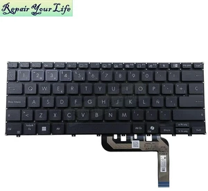 Spanish Keyboard For ExpertBook B3402 B3402FEA B3402FBA B3408 P3450 PX475 ES Spain No Backlit Replacement Keyboards Teclado Spanish Keyboard For ExpertBook B3402 B3402FEA B3402FBA B3408 P3450 PX475 ES Spain No Backlit Replacement Keyboards Teclado