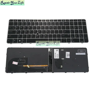 US Backlit Keyboard for ZBook 15u g3 15u-g4 English Notebook Keyboards Backlight Pointer 822578-001 836623 821157 821159 US Backlit Keyboard for ZBook 15u g3 15u-g4 English Notebook Keyboards Backlight Pointer 822578-001 836623 821157 821159