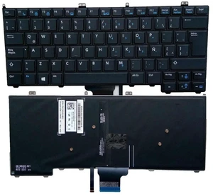 LA Latin Spanish Keyboard Backlight for E7440 E7420 E7240 01TP8P 1TP8P NSK-LD0BC Backlit Laptop Keyboards Trackpoint LA Latin Spanish Keyboard Backlight for E7440 E7420 E7240 01TP8P 1TP8P NSK-LD0BC Backlit Laptop Keyboards Trackpoint