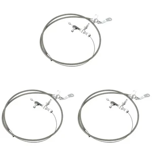 3X Car Gas Accelerator Cable Kick Down Cable Transmission Kickdown Trans C-4 Detent For Ford C4 Mustang F150 Ranchero