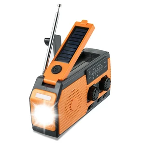 Hand Crank Radio Multifunctional Radio AM/FM/WB NOAA Weather LED Flashlight Power Bank for Outdoor Camping Hiking Hand Crank Radio Multifunctional Radio AM/FM/WB NOAA Weather LED Flashlight Power Bank for Outdoor Camping Hiking