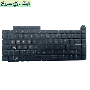 UK GB RGB Backlit Keyboard For ROG Strix G16 G614 G614JZ G614JU G614JV Gaming Notebook Colorful Backlight 0KNR0-481RUK00 UK GB RGB Backlit Keyboard For ROG Strix G16 G614 G614JZ G614JU G614JV Gaming Notebook Colorful Backlight 0KNR0-481RUK00
