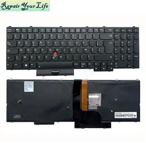 AZERTY French Backlight Keyboard For Thinkpad P50 P70 P51 P71 20EN 20ER Notebook Trackpoint Keyboards 01HW293 SN20M25784 AZERTY French Backlight Keyboard For Thinkpad P50 P70 P51 P71 20EN 20ER Notebook Trackpoint Keyboards 01HW293 SN20M25784