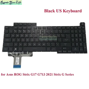 US RGB Backlit Keyboard for ROG Stirx G17 G733 G713QR G713RX G713RS G713RC 2021 Strix G Series 0KNR0-691DUS00 V202926FS1 US RGB Backlit Keyboard for ROG Stirx G17 G733 G713QR G713RX G713RS G713RC 2021 Strix G Series 0KNR0-691DUS00 V202926FS1