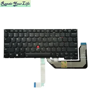 US English Keyboard Backlit For ThinkPad X13 Gen 4 Gen5 21LU 21EX Yoga Gen 4 21F2 Backlight Notebook TrackPoint Keyboards US English Keyboard Backlit For ThinkPad X13 Gen 4 Gen5 21LU 21EX Yoga Gen 4 21F2 Backlight Notebook TrackPoint Keyboards