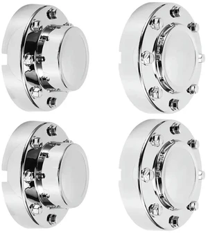 Front& Rear Wheel Center Hub Caps Cover Chrome Dually 68081010AA, 68081015AC For Dodge Ram 3500 2011-2018 Front& Rear Wheel Center Hub Caps Cover Chrome Dually 68081010AA, 68081015AC For Dodge Ram 3500 2011-2018