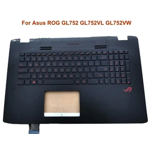 US UI Backlit Keyboard Palmrest For ROG GL752 GL752V GL752VL GL752VW GL752VWM PC Keyboards C shell TopCase 13NB0941AP0301 US UI Backlit Keyboard Palmrest For ROG GL752 GL752V GL752VL GL752VW GL752VWM PC Keyboards C shell TopCase 13NB0941AP0301