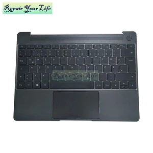 German Backlit Keyboard Palmrest For MateBook X WT-W09 W19 WT-WX9 GR GE Euro Notebook Keyboards Top Case 0KN1 1R1GE13 German Backlit Keyboard Palmrest For MateBook X WT-W09 W19 WT-WX9 GR GE Euro Notebook Keyboards Top Case 0KN1 1R1GE13