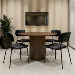 VINGLI Modern PU Padded Stacking Dining Chair Set of 4 for Home, Black | Comfortable PU Padded Seat, Stackable Metal Frame Chair, Space-saving, Indoor Office Home Commercial Use, Easy to install VINGLI Modern PU Padded Stacking Dining Chair Set of 4 for Home, Black | Comfortable PU Padded Seat, Stackable Metal Frame Chair, Space-saving, Indoor Office Home Commercial Use, Easy to install