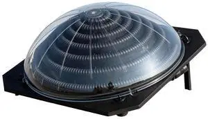 Solar Pool Heater Above Ground Domed Solar Powered Swimming Pool Heater Contour Pool Heating Coil (1 Pack) Solar Pool Heater Above Ground Domed Solar Powered Swimming Pool Heater Contour Pool Heating Coil (1 Pack)