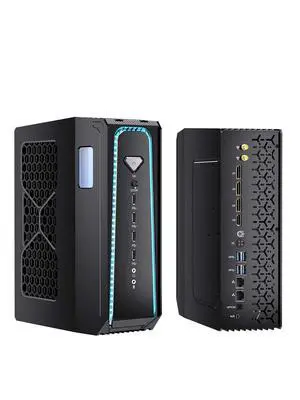 Mini Gaming Pc Core i9-13900F(24C, 32T, Up to 5.6GHz) 32GB DDR5 1TB SSD, Liquid Cooled Desktop Computer with RTX 4060Ti WiFi 6E, BT5.3, RJ45 Port, Quad Display for Gaming/Design/Office Mini Gaming Pc Core i9-13900F(24C, 32T, Up to 5.6GHz) 32GB DDR5 1TB SSD, Liquid Cooled Desktop Computer with RTX 4060Ti WiFi 6E, BT5.3, RJ45 Port, Quad Display for Gaming/Design/Office