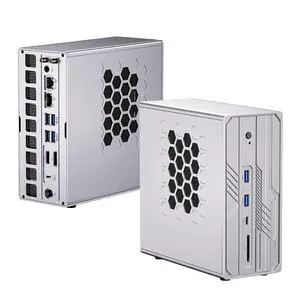 Ryzen AI Max+ 395 AI Mini PC, 128GB LPDDR5X 8400MHz, 4TB SSD, Radeon 8060S, Up to 126 Tops, 10GbE, WiFi 7, USB4, Pre-Win 11 Pro, Quad Display, for Local AI Workflows, Gaming, Entertainment Ryzen AI Max+ 395 AI Mini PC, 128GB LPDDR5X 8400MHz, 4TB SSD, Radeon 8060S, Up to 126 Tops, 10GbE, WiFi 7, USB4, Pre-Win 11 Pro, Quad Display, for Local AI Workflows, Gaming, Entertainment