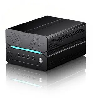 AI Mini Gaming PC Ryzen 7 9800X3D, 64GB DDR5 1TB SSD, Desktop Computer with RTX 5060Ti 16G, Dual 2.5G LAN, Type-C, Win 11 Pro, WiFi 7, BT 5.4, Support Six Display AI Mini Gaming PC Ryzen 7 9800X3D, 64GB DDR5 1TB SSD, Desktop Computer with RTX 5060Ti 16G, Dual 2.5G LAN, Type-C, Win 11 Pro, WiFi 7, BT 5.4, Support Six Display