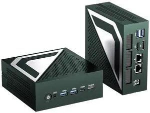 Mini PC AMD Ryzen AI 9 HX 370, 64G DDR5 2TB SSD, Desktop Gaming Computers with Dual 2.5G LAN, Oculink, Win 11 Pro, WiFi 7, BT 5.4, Support Triple Display, VESA, Green Mini PC AMD Ryzen AI 9 HX 370, 64G DDR5 2TB SSD, Desktop Gaming Computers with Dual 2.5G LAN, Oculink, Win 11 Pro, WiFi 7, BT 5.4, Support Triple Display, VESA, Green