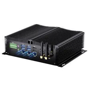 Industrial Mini PC, Fanless Desktop Computer Core i7-1355U 10 Cores, Win-11 Pro, 64G DDR5 RAM, 1T NVME SSD, 9-36V Wide Voltage, DP/2*HDMI 4K@60Hz, 3x2.5G LAN Ports, 8xCOM RS232, WiFi6 Industrial Mini PC, Fanless Desktop Computer Core i7-1355U 10 Cores, Win-11 Pro, 64G DDR5 RAM, 1T NVME SSD, 9-36V Wide Voltage, DP/2*HDMI 4K@60Hz, 3x2.5G LAN Ports, 8xCOM RS232, WiFi6
