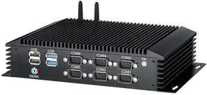 Fanless Industrial PC, Mini Desktop Computer i7-7510U, Windows 10 Pro, 16G DDR4, 1T NVME SSD, Dual 2.5G LAN, 6xCOM RS232/RS485, HDMI/VGA, WiFi 5/BT4.0, Auto Power On, Full Metal Case Fanless Industrial PC, Mini Desktop Computer i7-7510U, Windows 10 Pro, 16G DDR4, 1T NVME SSD, Dual 2.5G LAN, 6xCOM RS232/RS485, HDMI/VGA, WiFi 5/BT4.0, Auto Power On, Full Metal Case