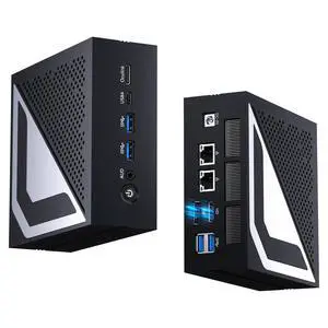 AI Mini PC, Desktop Computer with Core Ultra 9 285H up to 5.4GHz, 99 Tops, Win-11 Pro, 32G DDR5, 2T M.2 PCIE4.0 SSD, Arc 140T GPU, Dual 2.5G LAN, DP/HD2.1/USB4.0, 8K, WiFi7, Multitasking AI Mini PC, Desktop Computer with Core Ultra 9 285H up to 5.4GHz, 99 Tops, Win-11 Pro, 32G DDR5, 2T M.2 PCIE4.0 SSD, Arc 140T GPU, Dual 2.5G LAN, DP/HD2.1/USB4.0, 8K, WiFi7, Multitasking
