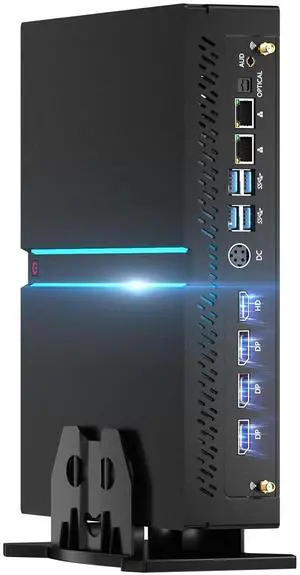 Ai Mini PC, Desktop Computer i9-14900F 24 Cores Upto 5.8GHz, 64G DDR5, 2T M.2 PCIE4.0 SSD, Win-11 Pro, GeForce RTX4070 12G, Four Display, 8K@60Hz, Dual LAN, WiFi6E, Multitasking, Video Server Ai Mini PC, Desktop Computer i9-14900F 24 Cores Upto 5.8GHz, 64G DDR5, 2T M.2 PCIE4.0 SSD, Win-11 Pro, GeForce RTX4070 12G, Four Display, 8K@60Hz, Dual LAN, WiFi6E, Multitasking, Video Server