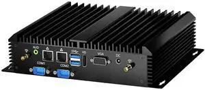Fanless Industrial PC, Mini Computer with Core i5-4200U, 16G RAM 256G SSD, Dual NIC, 2*COM RS232, Support 4G Module/SIM, Wi-Fi, 1*HDMI 1*VGA, Windows 10 Pro Fanless Industrial PC, Mini Computer with Core i5-4200U, 16G RAM 256G SSD, Dual NIC, 2*COM RS232, Support 4G Module/SIM, Wi-Fi, 1*HDMI 1*VGA, Windows 10 Pro