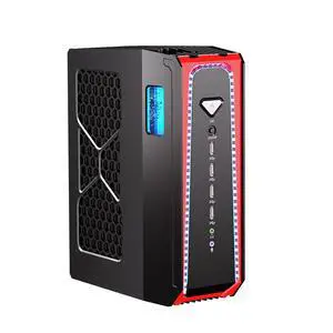 Mini Gaming PC Liquid Cooling, 13th Gen Core i9-13900F with 64G DDR5 RAM 2T PCIE4.0 SSD Desktop Computer, RTX4070S 12G, 8K, 1*HDMI, 3*DisplayPort, Optical, WiFi 6e, Windows 11 Pro Mini Gaming PC Liquid Cooling, 13th Gen Core i9-13900F with 64G DDR5 RAM 2T PCIE4.0 SSD Desktop Computer, RTX4070S 12G, 8K, 1*HDMI, 3*DisplayPort, Optical, WiFi 6e, Windows 11 Pro
