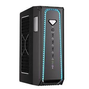 Mini Gaming PC Liquid Cooling, 13th Gen Core i7-13700F with 32G DDR5 RAM 1T PCIE4.0 SSD Desktop Computer, RTX4070 12G, 8K, 1*HDMI, 3*DisplayPort, Optical, WiFi 6e, Windows 11 Pro Mini Gaming PC Liquid Cooling, 13th Gen Core i7-13700F with 32G DDR5 RAM 1T PCIE4.0 SSD Desktop Computer, RTX4070 12G, 8K, 1*HDMI, 3*DisplayPort, Optical, WiFi 6e, Windows 11 Pro