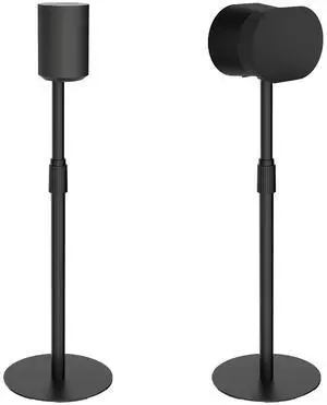 26.9"-42.6" Height Adjustable Speaker Stands Compatible with SONOS Era 300 and Era 100, Floor Stands with Cable Management, Speaker Mount, Black, 2 Pack (Pair) 26.9"-42.6" Height Adjustable Speaker Stands Compatible with SONOS Era 300 and Era 100, Floor Stands with Cable Management, Speaker Mount, Black, 2 Pack (Pair)